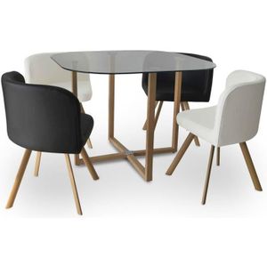 table avec chaise encastrable cdiscount