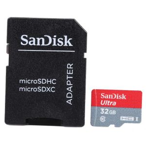 CARTE MÉMOIRE Carte mémoire SD SanDisk Ultra microSDHC UHS - Cla