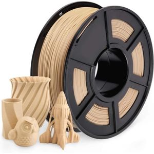 FIL POUR IMPRIMANTE 3D Wood Pla Filament 1.75Mm, Real Fibre De Bois Neatl