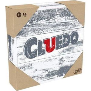 JEU SOCIÉTÉ - PLATEAU Cluedo Rustique en Bois