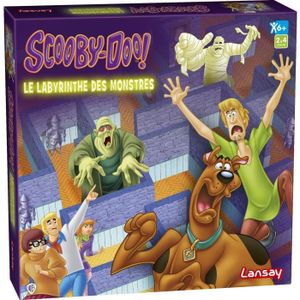 JEU SOCIÉTÉ - PLATEAU Le Labyrinthe des monstres - SCOOBY-DOO - Jeu de s