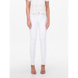 JEANS Only ONLROYAL Life REG SK Jeans White, Blanc, 30 S