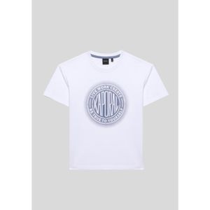 T-SHIRT KAPORAL - T-shirt blanc Garçon 100% coton OLDI 
