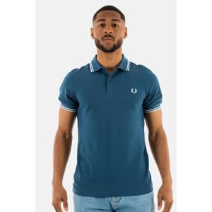 POLO Polos fred perry mm3600 u91 mdngtbl/ecr/lice