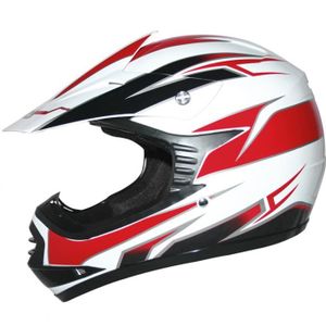 Leopard Leo X16 Casque De Moto De Casques Motocross Gants De Moto Lunettes De Moto Rouge Xl 55cm Bicyclette Atv Ece 22 05 Approbation