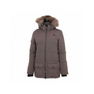 Doudoune avec vrai fourrure femme top