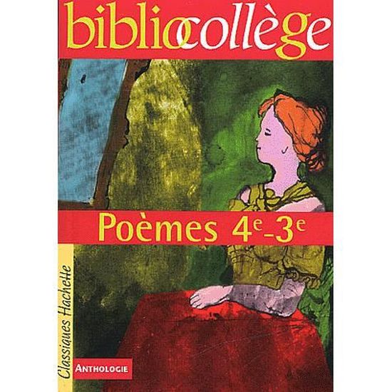 Poemes 4eme 3eme Cdiscount Librairie Poemes 4eme 3eme Cdiscount Librairie