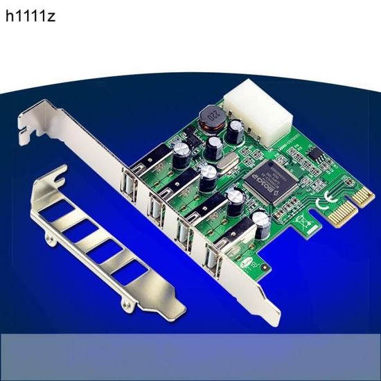 cablecc Adaptateur de carte d'extension PCI-E vers USB 3.0 HUB PCI