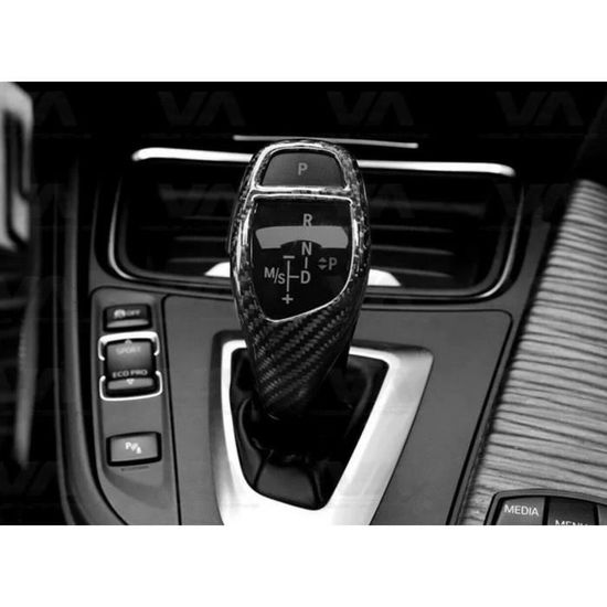 Accessoires Intérieurs en Fiber De Carbone Véritable Garniture De  Couverture De Panneau Multimédia De Voiture pour BMW Série 3 F30 2013 2014  2015 2016 2017 2018 2019 Décorer : : Auto et Moto