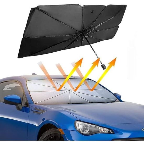 Pare-Soleil Parapluie pour voiture personnalisé 140 x 78cm