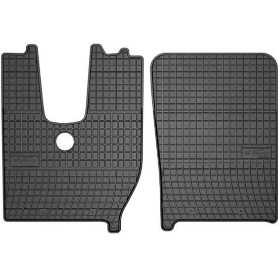 Tapis De Sol Caoutchouc Noir Pour Citroën C1 II 2005-2014 – Set 4 Pièces