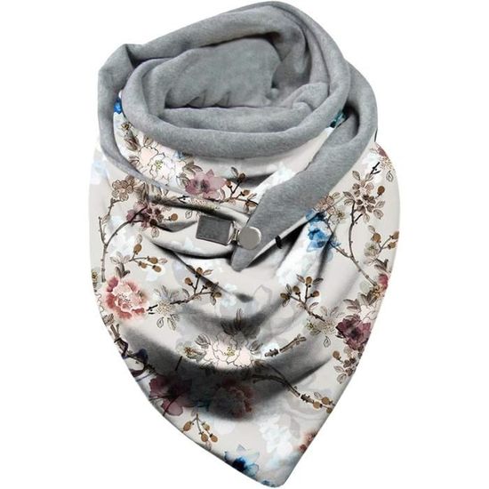 Foulard Batik PANASIAM En Viscose - Étole Longue Femme Avec Franges Cadeau 1129349