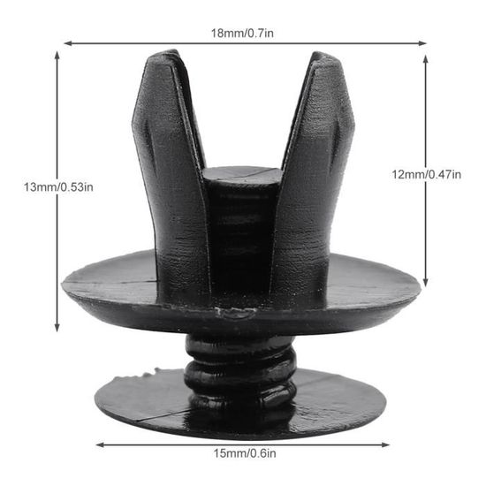 Subzonal-Chien D'abattage Pour Husqvarna 36 41 136 137 141 142 530014381 Bumper Spike De Pare Chocs De Chien Dabattage Vis De Fixation Kit De Pics De Pare Chocs Pour Chien Dabattage