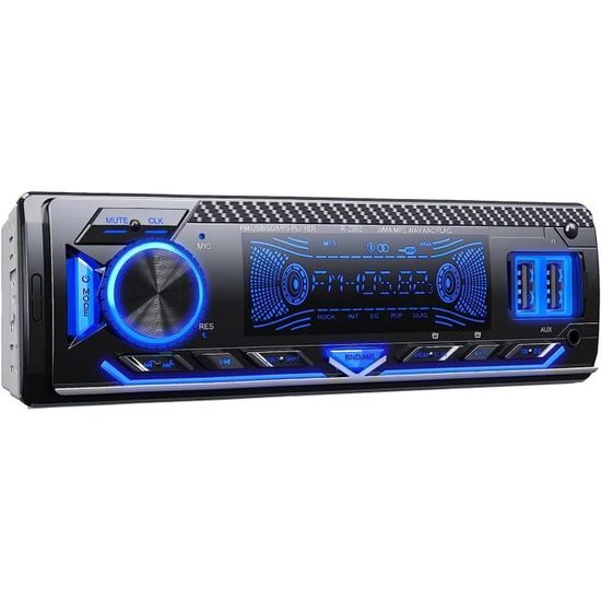 Autoradio CD DVD Player, DAZZMO RDS Radio CD Coche Bluetooth 5.0