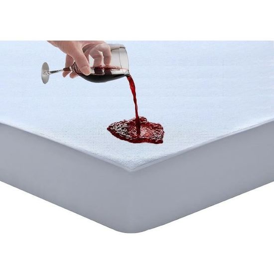 Protège-matelas Imperméable 75x190cm Pour Lit Superposé - Housse Hypoallergénique Absorbante 40cm