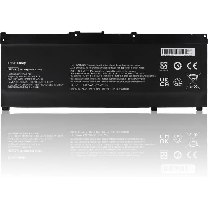 SR04XL SR03XL 917724-855 Batterie Pour HP Omen 15 15-dc0xxx