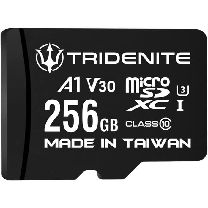 Carte Micro SD 256 Go Mémoire MicroSDXC pour Nintendo Switch, GoPro, Drone, Smartphone