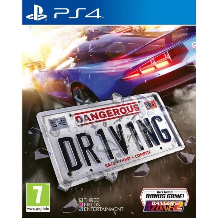 Dangerous Driving Jeu PS4