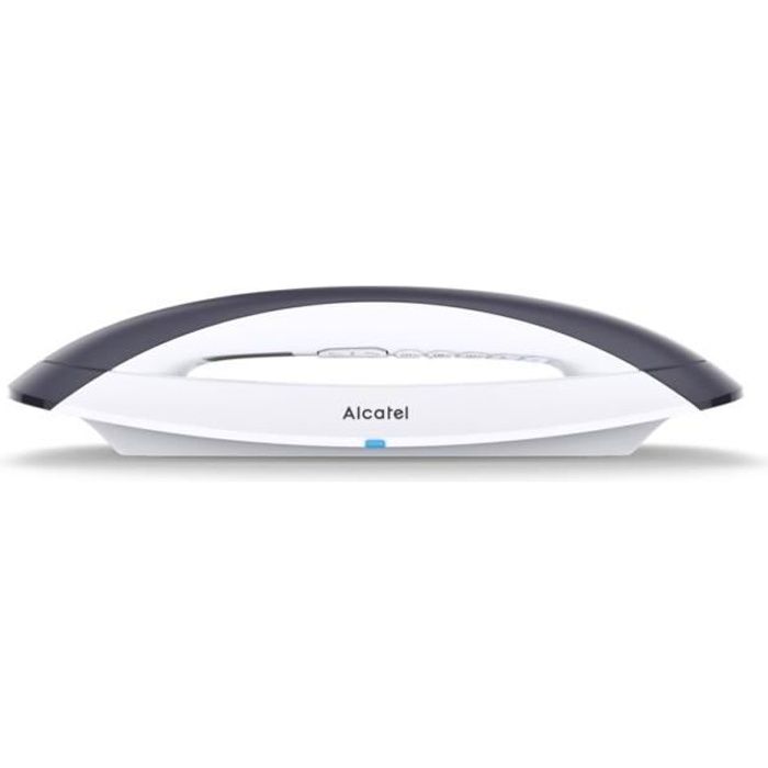 Alcatel Smile Téléphone Sans Fil Sans Répondeur Blanc Gris