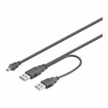 Câble data+alimentation Usb 2.0 pour périphérique