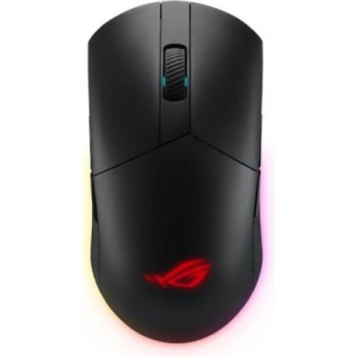 ASUS Souris optique ROG Pugio II - 7 boutons - Sans fil, filaire - USB, Bluetooth, 2.4 GHz