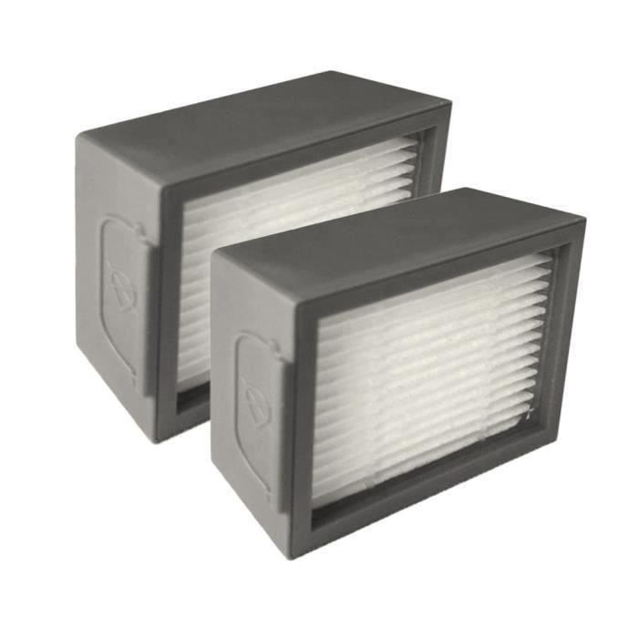 2x Replacementr filtres HEPA pour Core i7 iRobot Roomba + Core i7 - Core i7 plus vide E5 E6 E7 T0C8C