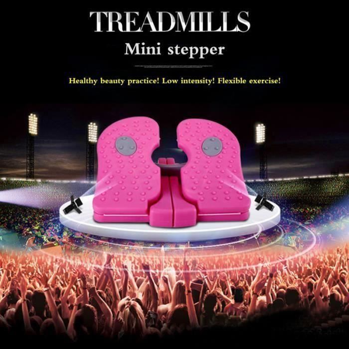 Stepper Household muet tapis roulant portable in-situ escalade pédale pied multifonctionnel équipement de fitness-Couleur aléatoire