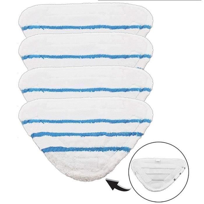 Housse lavable Coussinets pour Beldray 5 en 1 9 en 1 pour nettoyeur vapeur Balai (lot de 4). L64578