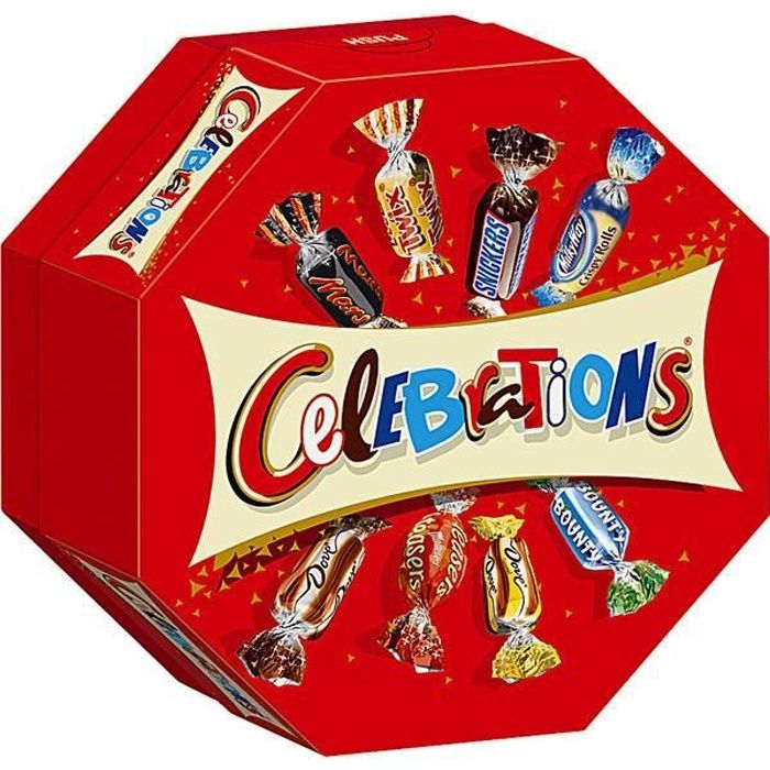 Mars Celebrations 186g (Pack de 8)