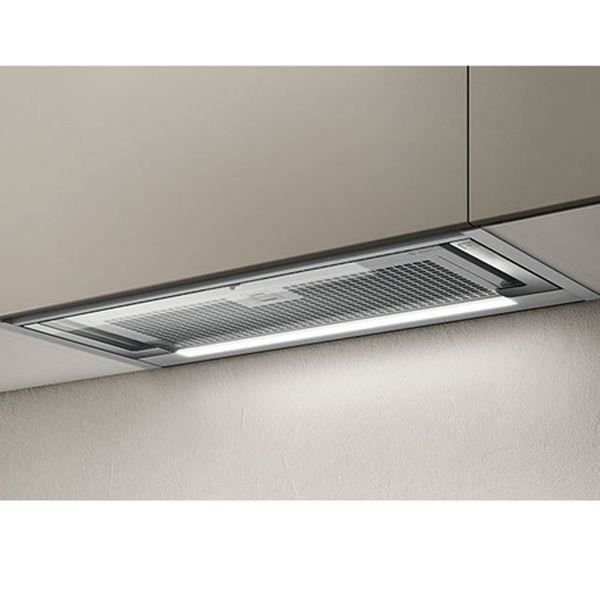 Hotte cuisine encastrable Elica GLASS OUT inox 90 cm Inox