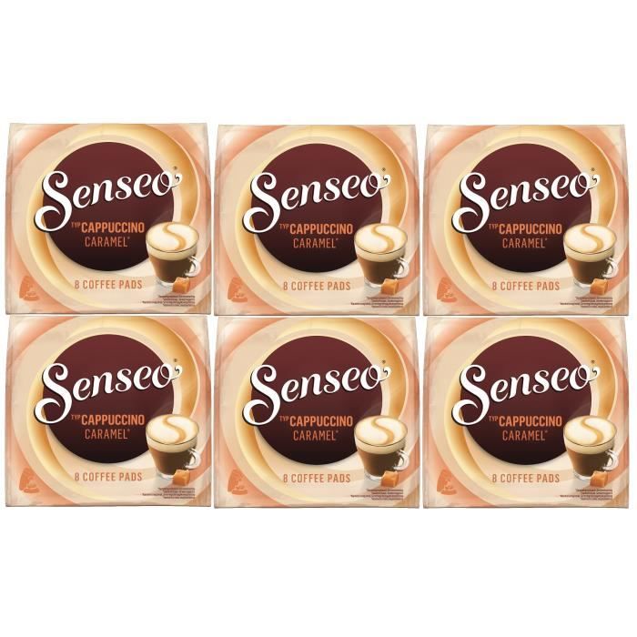 Senseo Cappuccino Caramel 6 x 8 Dosettes