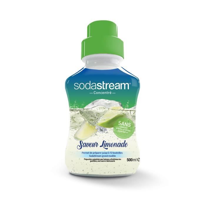 Sodastream Lot de 6 concentrés Saveur Limonade 500ml
