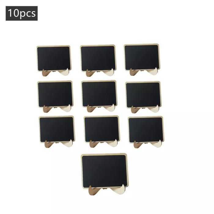 Tableau Noir En Bois Rétro Cabilock - 33,5x25,8cm - Décoration Vintage Pour Magasin Ou Maison