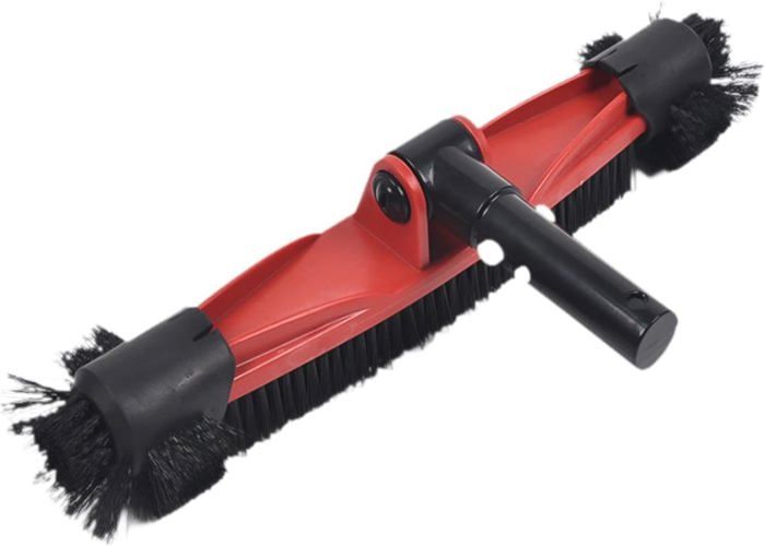 Tête D'Aspirateur Piscine Robuste - Brosse Nettoyage Douce - Compatible Rallonge 1.25" - Pour Piscine/Étang
