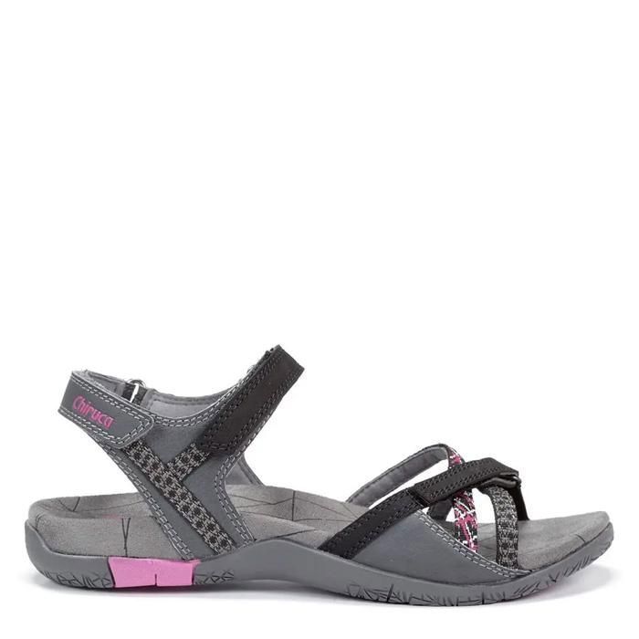 Sandales de randonnée femme Chiruca Valencia 03 - gris/noir