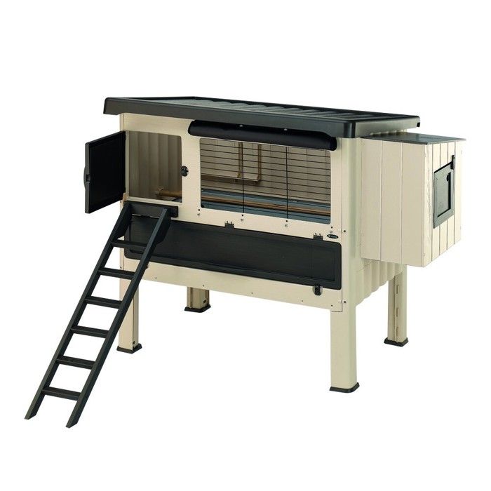 Meilleurs prix pour Poulailler Happy Farm 140 En Plastique 4 Poules - Ferplast