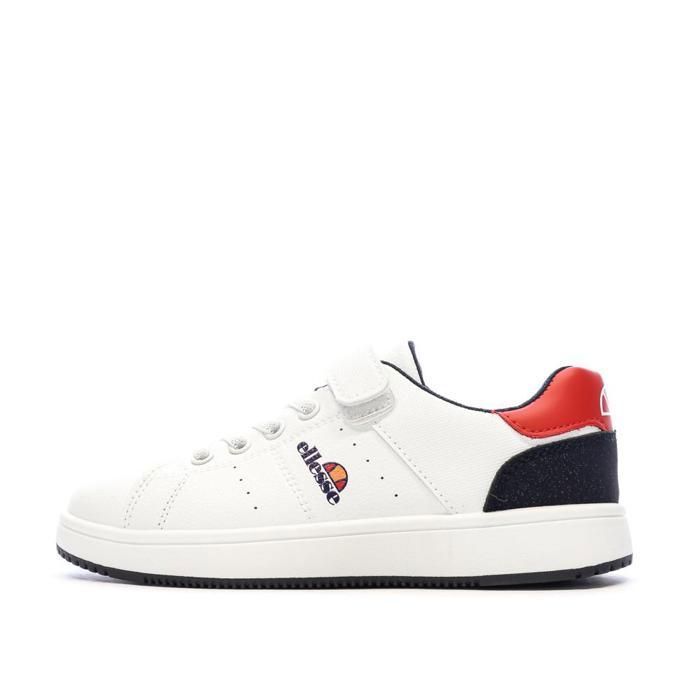 Ellesse Baskets Blanc/Marine Garçon Ellesse Santo