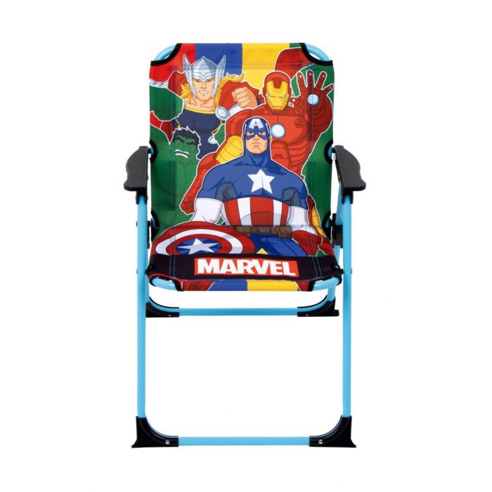 Chaise pliante - Avengers - Enfant - 2 accoudoirs - 38x32x53 cm Chaise pliante - Avengers - Enfant - 2 accoudoirs - 38x32x53 cm