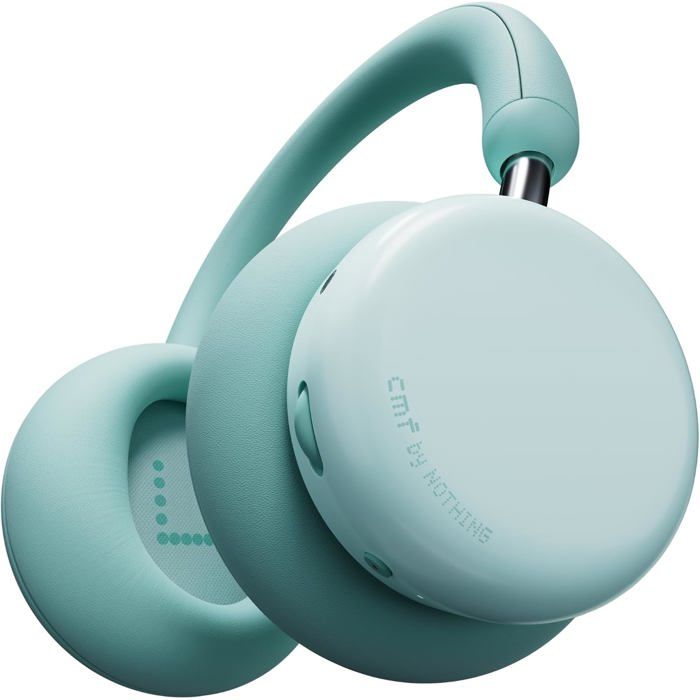Casque Bluetooth - CMF BY NOTHING - Headphone Pro - 100h Autonomie - Réduction Bruit Active - Vert Clair