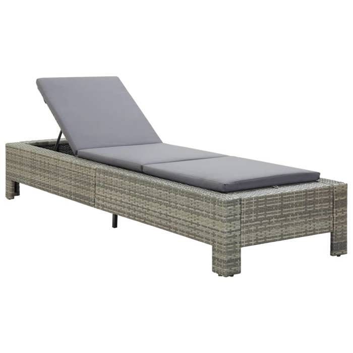Vidaxl Transat avec coussin Gris pour garçon - vue 3