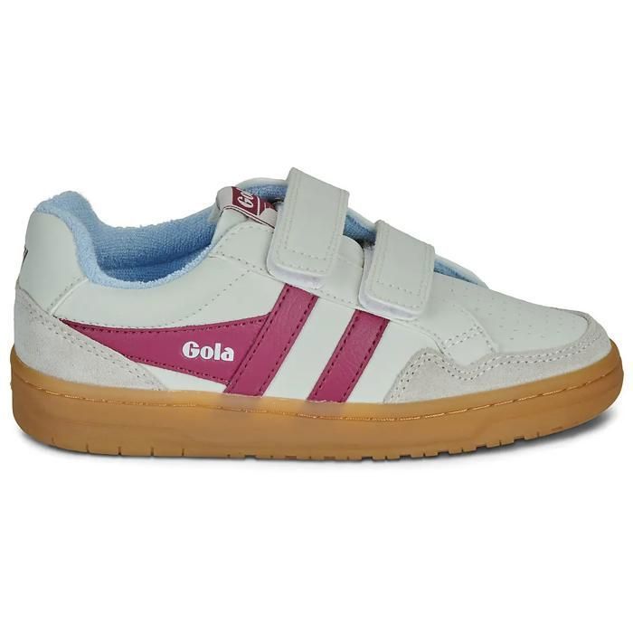 Baskets enfant Gola Eagle Strap - off white/cerise/air/gum Baskets enfant Gola Eagle Strap - off white/cerise/air/gum