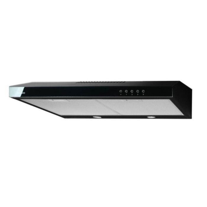 Hotte sous-meuble - AKPO - WK-7 K 50 - Verre trempé noir - 50 cm - 253 m³/h - 44 dB