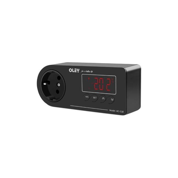 Thermostat Terrarium Prise Thermostat Refroidissement et Chauffage Thermostat de Reptile pour Serpents Geckos et Autres Reptil