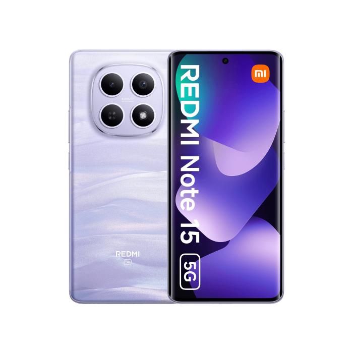 Xiaomi Redmi Note 15 5G 8 Go brumeux Double SIM