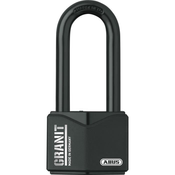 Abus Granit Plus Cadenas en acier trempé à anse longue 75mm 12088
