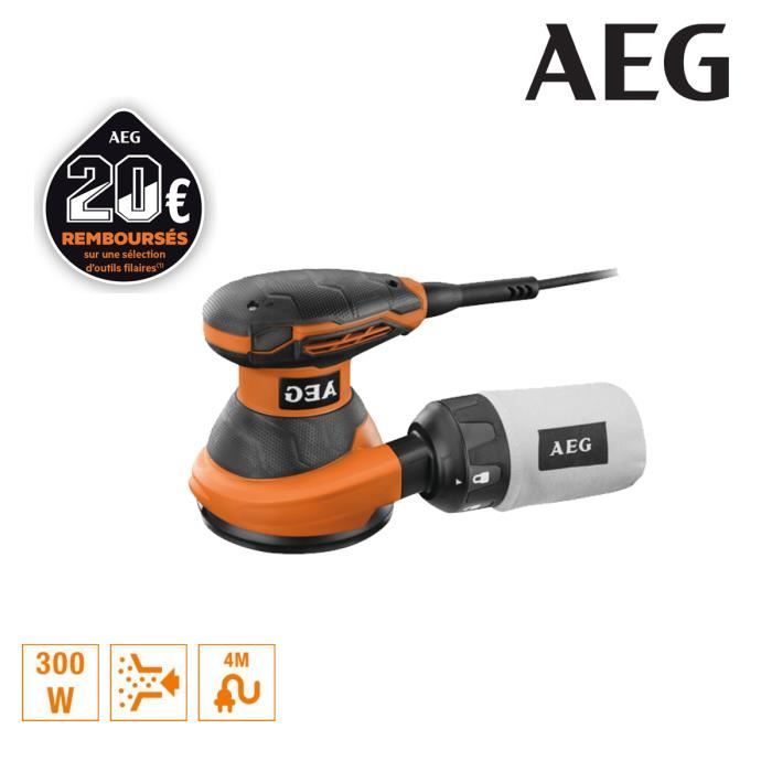 Ponceuse Excentrique Aeg 125mm 300 W Ex 125 Ed Set Achat Vente Ponceuse Polisseuse Ponceuse Excentrique Aeg Cdiscount