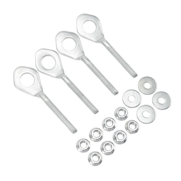 4 Pièces Tendeur Ajusteur Axe Chaîne 14mm Alliage Acier - Pour ATV Pit Bike Moto Massimo Baja