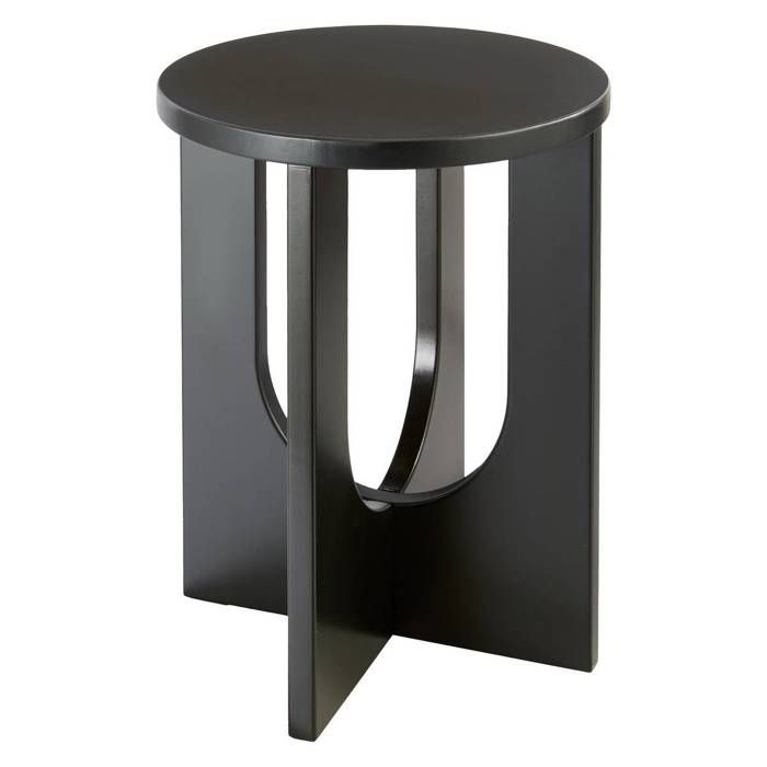 Table d’appoint Bloom noir 50540x40cm - Atmosphera Créateur dintérieur