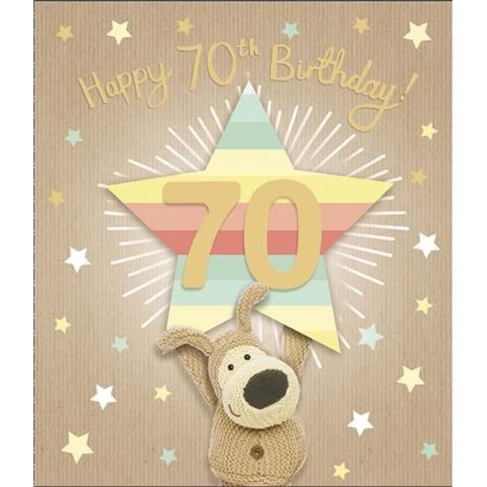 Boofle 6771 Carte D Anniversaire Pour Homme 70 Ans 952 Cdiscount Beaux Arts Et Loisirs Creatifs
