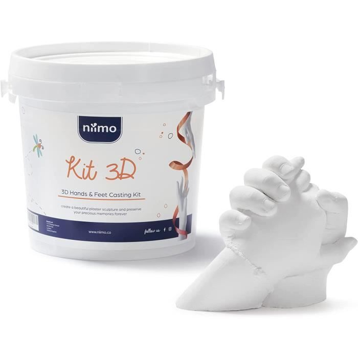 Kit de Moulage d’Empreinte 3D pour Bébé